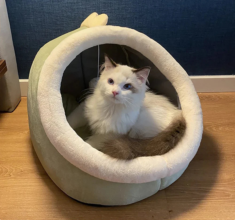 Deep Sleep Cat Bed Cave