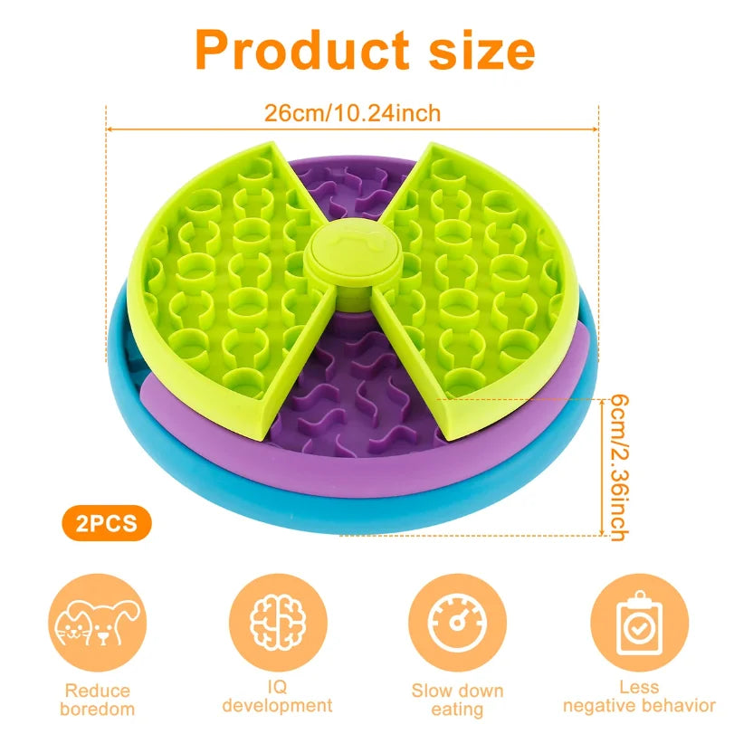 Slow Dog Puzzle Feeder