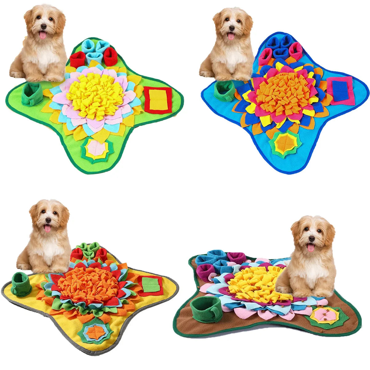 Interactive slow Feeding mat