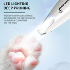Pet Dog Electric Trimmer with LED Light Waterproof