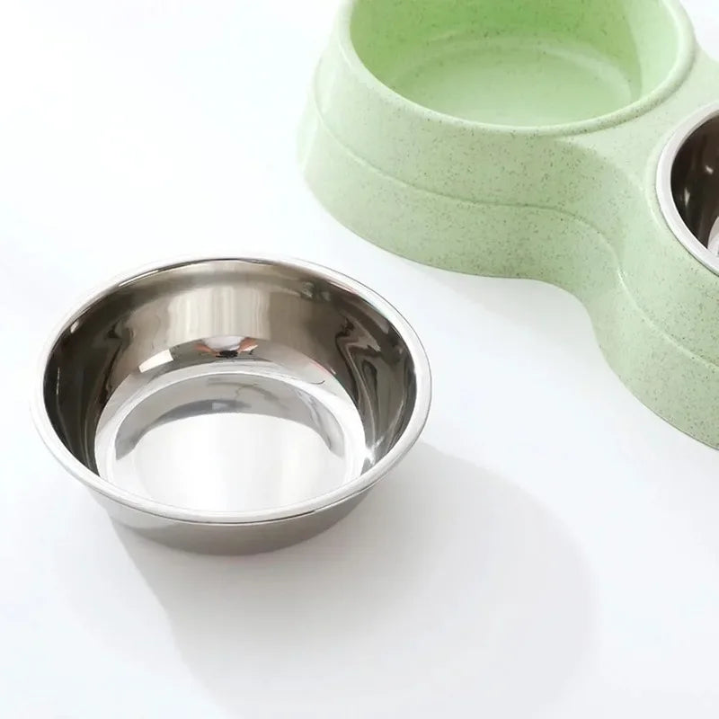 Double Pet Bowls