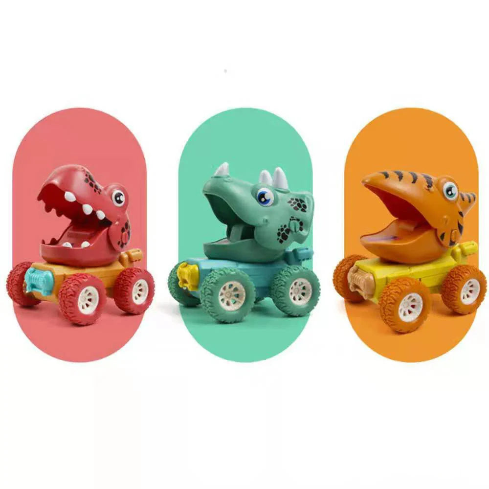 Dino Monstertruck™ - Push & Go Dinosaurus Race - Dino Auto's
