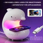 Delfin Drahtloses Lade-Sound & Licht All-in-One-Gerät