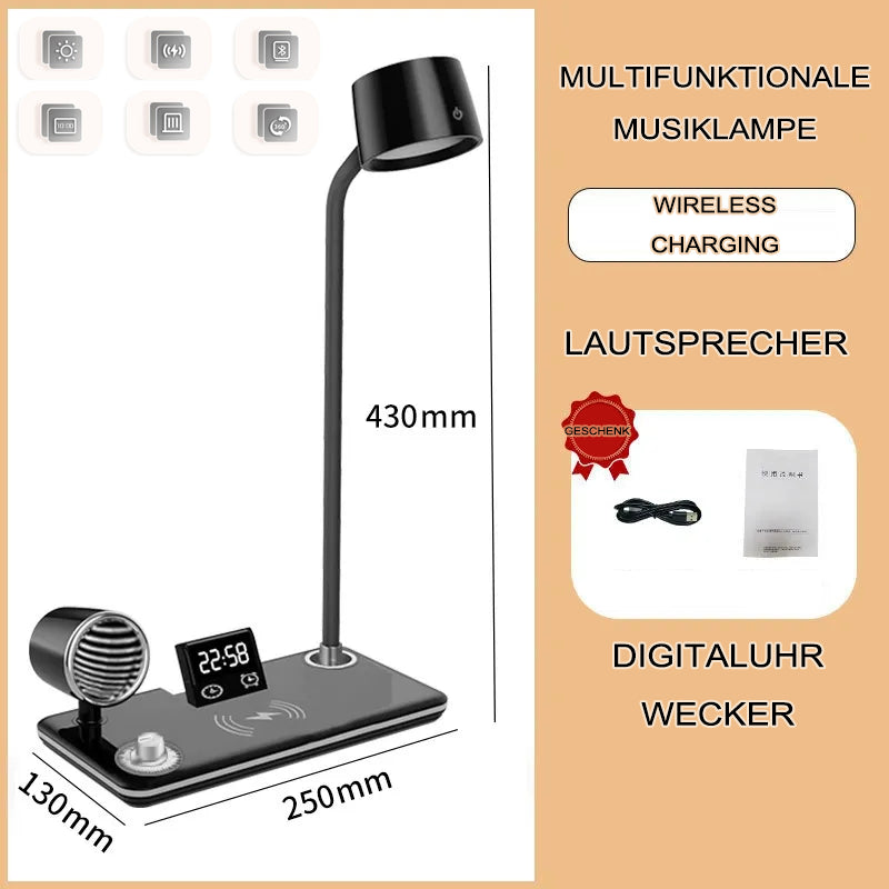 Multifunktionale intelligente Tischlampe