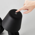 Niedlicher Roboter-Hund als LED-Tischlampe - Zum Streicheln weich