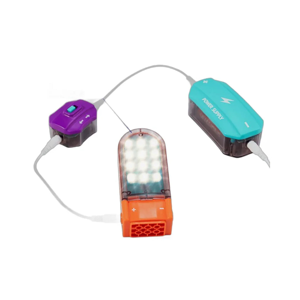 Circuit Master STEM Bouwblokken Kit | 100+ Projecten Elektronisch Montage-Experimenteerspeelgoed